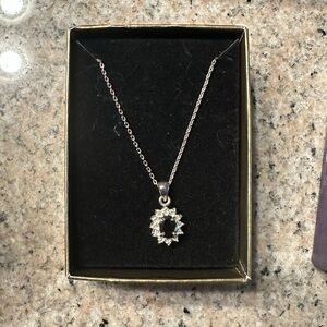 Vintage Van Doren Genuine Blue Topaz Necklace